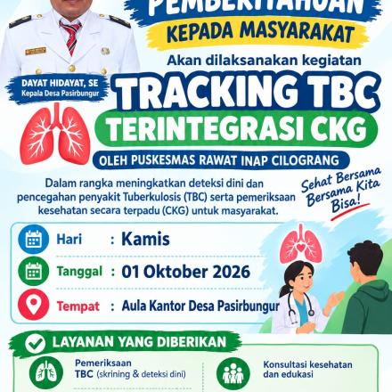 Pemberitahuan kepada Masyarakat Desa Pasirbungur